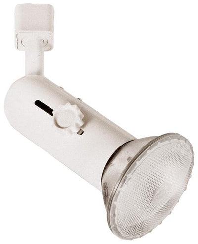 Elco Lighting PAR 30 Roundback Cylinder Track Fixture, 75W, 120V, Black Baffle, ET641B