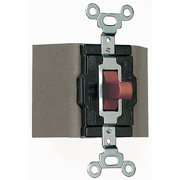Wattstopper 1250 single pole double throw switch, 15A, 120/277VAC, Brown