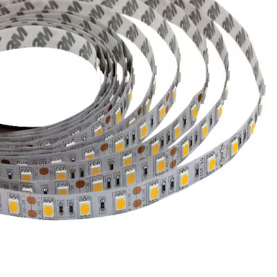 Envision LED 12V Striplight 16.4' Roll Dry Location 3528 Chip 8MM Board/ Cut every 3 LED's, 1CCT Selectable Red, LED-TP-3528-12V-R