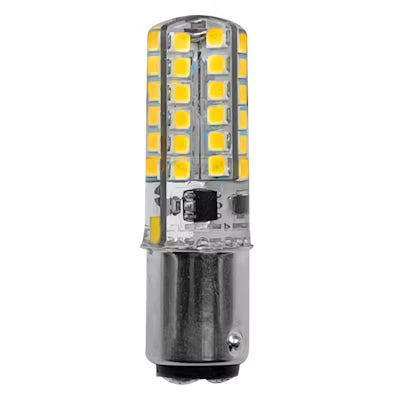 Envision LED Bayonet Single Contact, Lux-Line, 1CCT Selectable 30K, Clear, LED-BNWP-3W-WW-SC