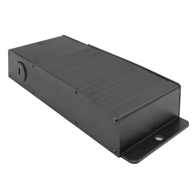 Envision LED Constant Voltage Class 2 Driver with Aluminum Casing, Black, CV-12V-DC-60W-DIM