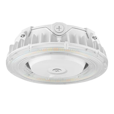 Envision LED Round Canopy Light, Slim-Line, 3CCT Selectable 30k/40k/50k, White, LED-RCP-5P55W-TRI-WH