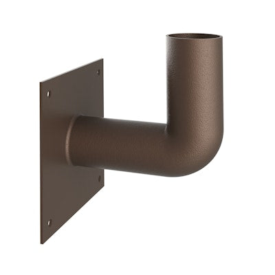 Envision LED Tenon, Wall Mount 90 Degree Arm 7" mounting Bracket, Bronze, TN-WM-90-7