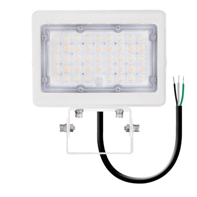 Envision LED Mini Area Flood Lights, M-Line, 3CCT Selectable 30k/40k/50k, White, LED-ARL-2P50-TRI-WH-TR-PC