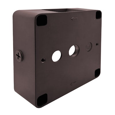 Envision LED ARL3 Wall Mount Bracket, Bronze, ARL3-WM