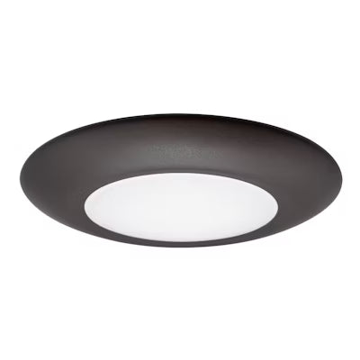 Envision LED 6" Disk Lite, Cusp-Line, 5CCT Selectable 27K/30K/35K/40K/50K, Bronze, LED-CDSK-6-15W-5CCT-BZ