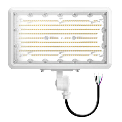Envision LED Mini Area Floodlights, XS-Line, 3CCT Selectable 30k/40k/50k, White, LED-FL-3P100-TRI-WH-KNYK-PC