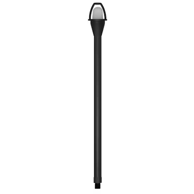 Envision LED Path Light Stem, 24" Height, Matte Black, PL-24-BR-MBL-12V