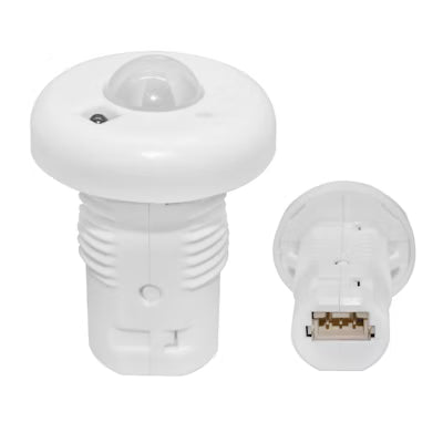 Envision LED PIR Bi-Level + Daylight, Snap-IN SILVAIR, White, S-SN-PIR-SL