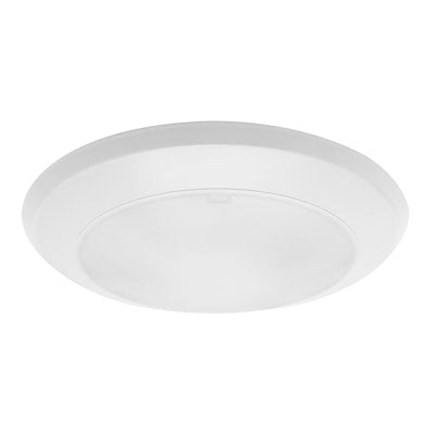 Envision LED 6" EcoValue Disk, 5CCT Selectable 27K/30K/35K/40K/50K, White, ECV-DSM-6-15W-5CCT-WH