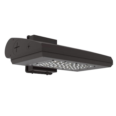Envision LED Full Cut Off Wall Packs, ARCY-Line, 3CCT Selectable 30k/40k/50k, Bronze, LED-WPFC-ARC-3P65-TRI-BZ-PC