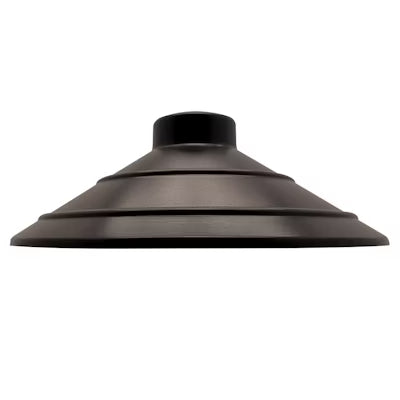 Envision LED Path Light Cap, Style 2, Bronze, PL-H-ALM-BZ-2