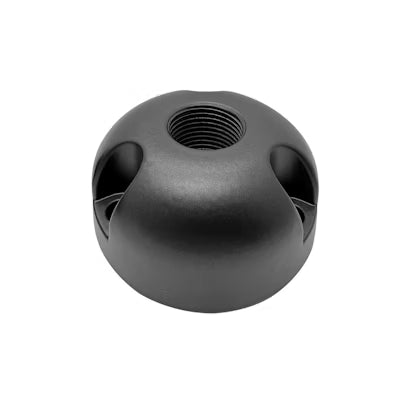 Envision LED Brass 1/2" Surface Mount, Black, SM-1/2-ALM-BL