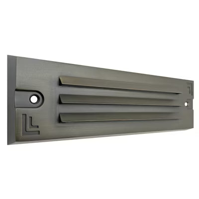Envision LED Surface Mount Step Light - 9"ch Width - Louver, 5CCT Selectable 27K/30K/35K/40K/50K, , Oil Rubbed Bronze, LED-STEP-LVR-SM-9-5W-5CCT-BR-ORB-LV