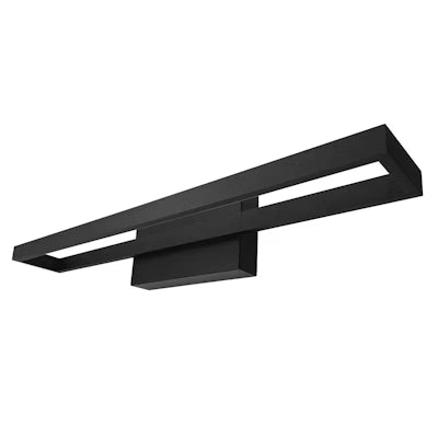 Envision LED Vanity Light, Indirect, 5CCT Selectable 27K/30K/35K/40K/50K, Black, LED-VT-ID-24-21W-5CCT-BL