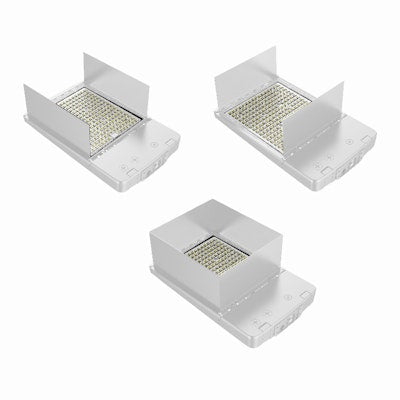 Envision LED ARL3, OPTIC-Line, 4 Piece Shield for 5P150 BACK/FRONT/SIDES, White, ARL3-3B-L-HSS-WH
