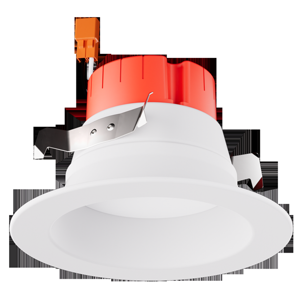 Elco Lighting 4" LED Baffle Adjustable Gimbal Insert, 12W, CCT Selectable, CRI93, TRIAC/ELV, Bronze, EL415CT5BB