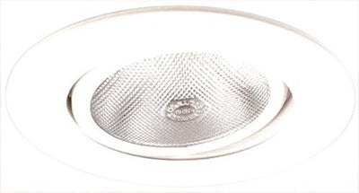 Elco Lighting 5 In. White Adjustable Gimbal Ring Trim, EL517W