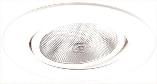Elco Lighting 5 In. White Adjustable Gimbal Ring Trim, EL517W