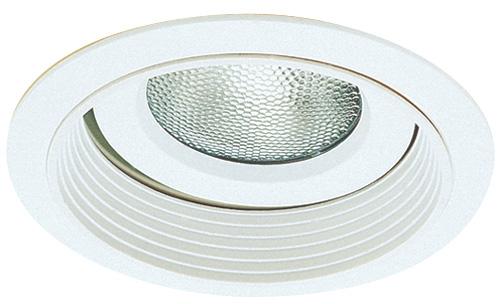 Elco Lighting 6" Adjustable Baffle Splay Trim, EL376B