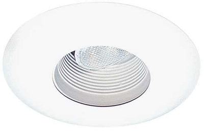 Elco Lighting 6 In. Trim with 3.375 In. Baffle, White, EL593W
