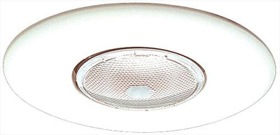 Elco Lighting 6 In. Open Trim with Lamp Holder, White, EL300W