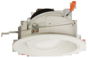 Elco Lighting 6" LED Adjustable Baffle Insert, 9W, CCT Selectable, CRI90, Triac/ELV, White, EL476CT5W