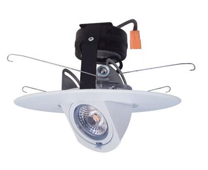 Elco Lighting 6" Square LED Baffle Insert, 16W, CCT Selectable, CRI93, TRIAC Dimmable, EL69727B