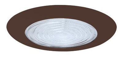 Elco Lighting 6" Fresnel Shower Trim, Bronze, EL13BZ