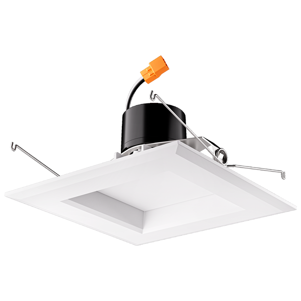 Elco Lighting 6" Square LED Reflector Insert, 16W, CCT Selectable, CRI93, TRIAC Dimmable, EL662CT5W