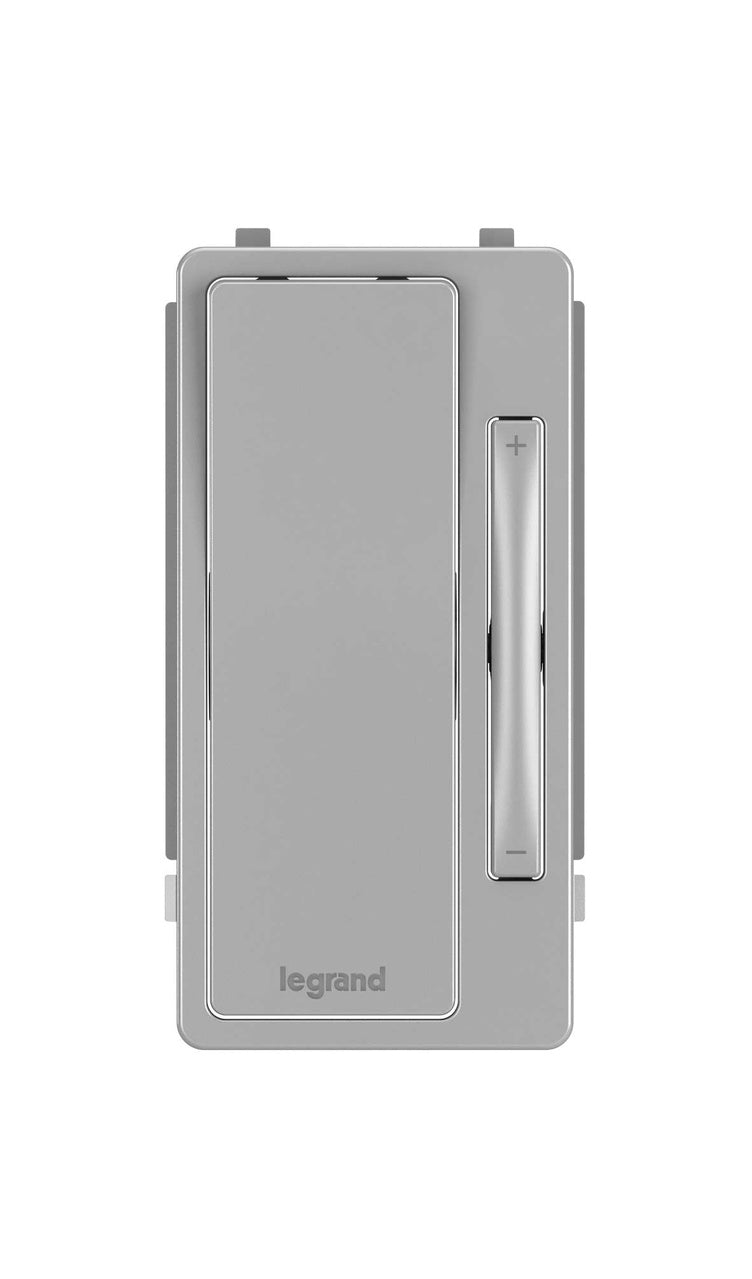 RADIANT® INTERCHANGEABLE FACE COVER FOR MULTI-LOCATION REMOTE DIMMER, GRAY