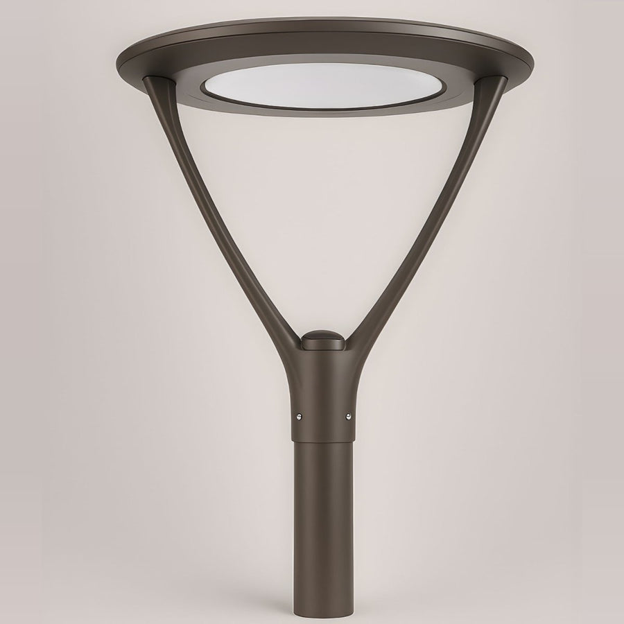 Utopia Lighting LPT-11 LED Post Top Light, 45/70/87/130W, CCT Selectable, 1-10V Dimmable, Dark Bronze, LPT-11-2G-4S-3T-UNV-D-BZ