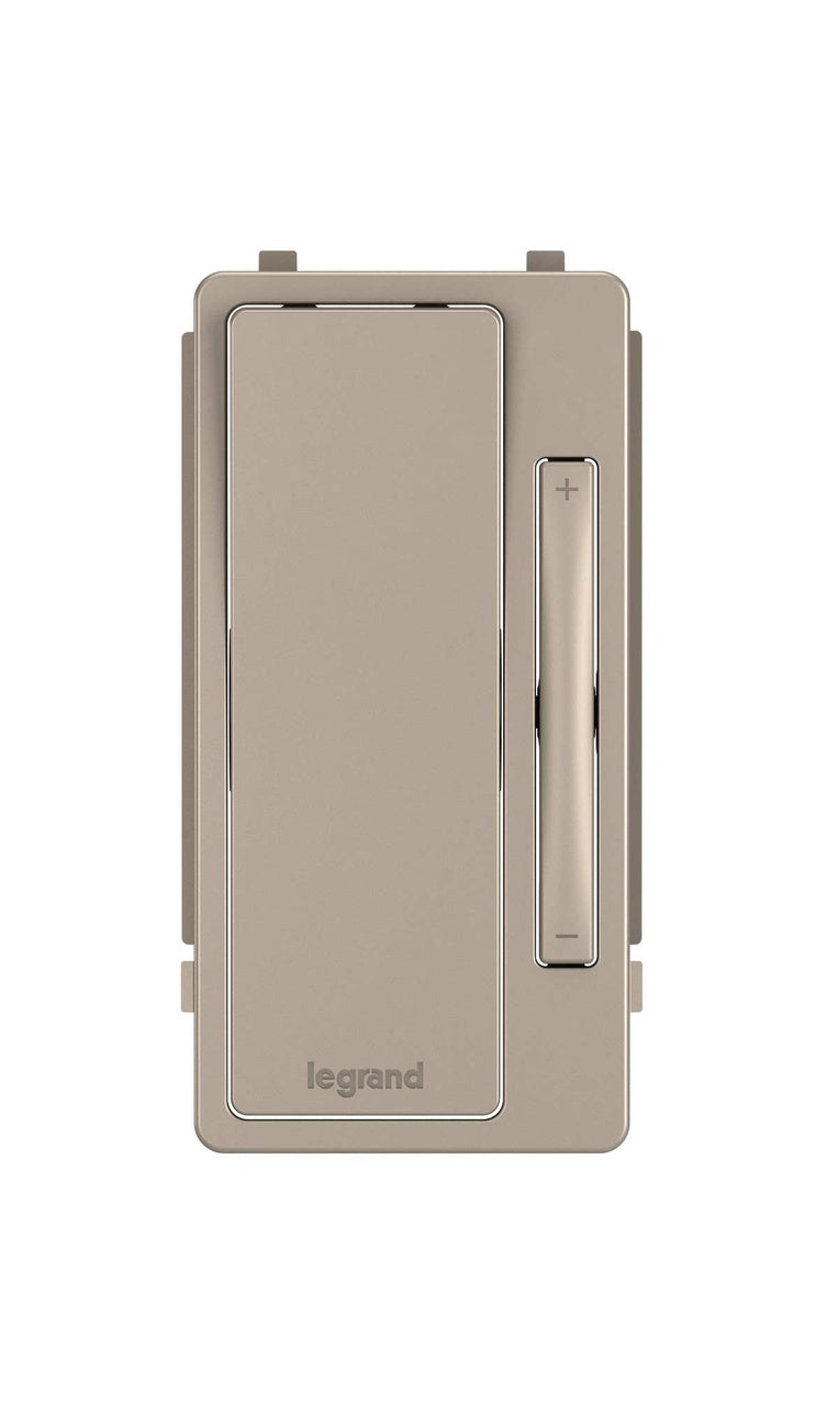 RADIANT® INTERCHANGEABLE FACE COVER FOR MULTI-LOCATION REMOTE DIMMER, NICKEL