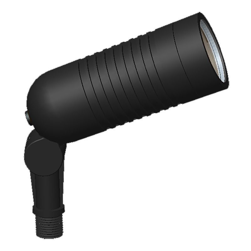 Westgate 120V Garden Bullet Lights, 8W, 3000K/4000K/5000K Black, AD120-017-MCT-BK