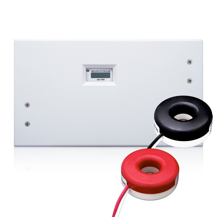 Leviton 200-Amp Mini Meter Kit with 2 Solid CT's, Indoor Enclosure, MK240-2SW