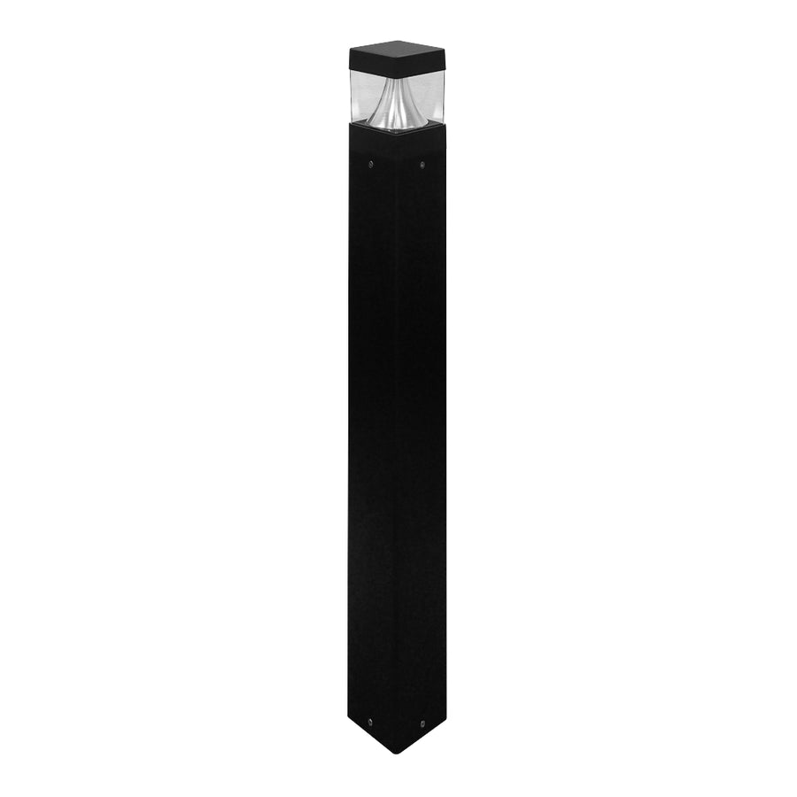 ABBA Lighting BLS4BKHR Bollard Light, 14/19/24W, CCT Selectable, 0–10V, 120–277V, Black, Bronze, BLS4BKHR