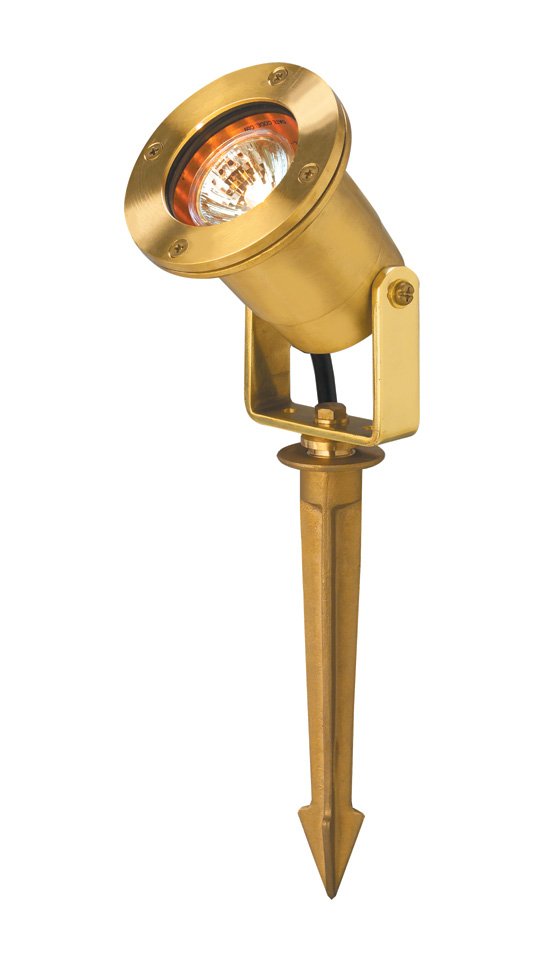 Corona Lighting CL-511 Directional Light, 3.5–5W, Natural Brass, CL-511-BR