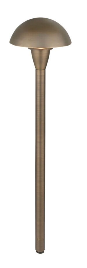 Corona Lighting CL-633B Area Light, 2-3W, 12V, RGB-WW Bluetooth Mesh, S.C. Bayonet, 24 In. Stem, Antique Bronze, CL-633B-AB-24
