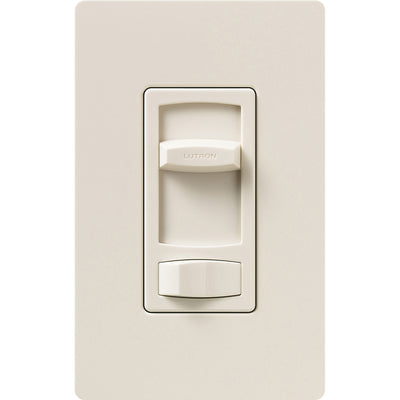 Lutron Skylark Contour Dimmer Switch, 1000W Incandescent/Halogen or 600VA MLV, Single Pole/3-Way, 120V, CT-103P-LA, Light Almond