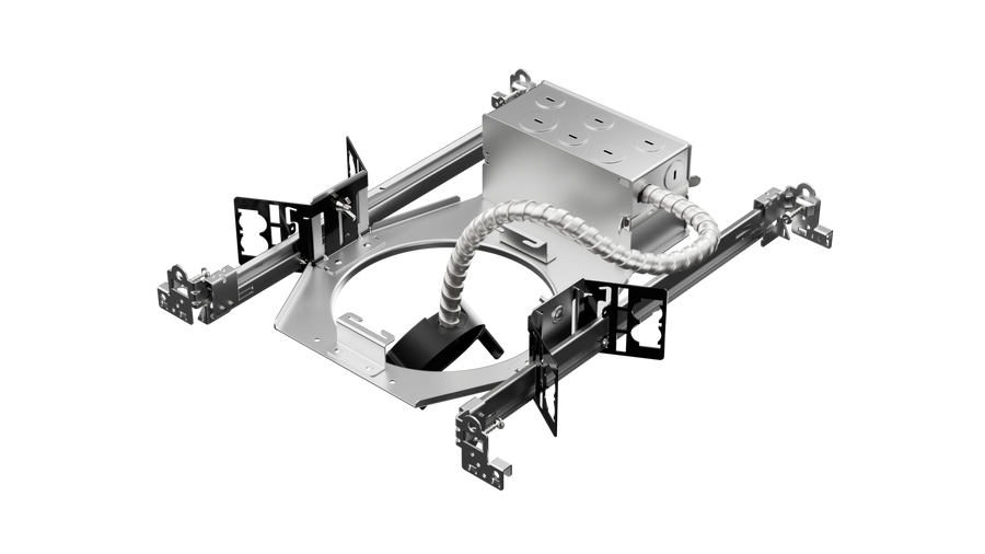 DMF Lighting C6NCRN C-Series 6 inch round new construction non-IC recessed housing.
