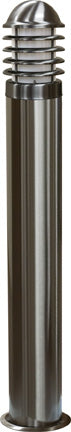 Dabmar Stainless 316 Bollard Caged 120V-277V G24 LED 20W 30K, D700-L20-30K-SS316, Stainless Steel 316