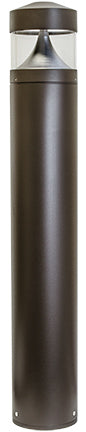 Dabmar Cast Alum Bollard Diffused 120V-277V LB 20W 40K, D860-LB20-40K-BZ, Bronze