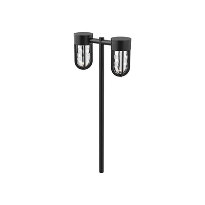 Kuzco Lighting Davy 23-in 2-Head LED Landscape Path Light, 18W, 12V, 3000K, Black, EG17622-BK