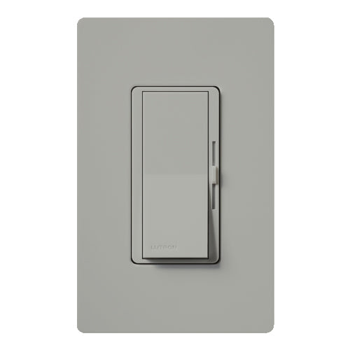 Lutron Diva Magnetic Low-Voltage Dimmer, 1000VA, Single-Pole, 120V, Gray, DVLV-10P-GR