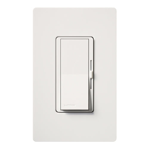 Lutron Diva Magnetic Low-Voltage Dimmer, 1000VA, Single-Pole, 120V, White, DVLV-10PH-WH