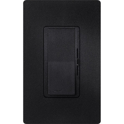 Lutron Diva 0-10V Dimmer Switch, 8A, 50mA Sink, Single-Pole/3-Way, No Neutral Required, 120V, DVSCSTV-MN, Midnight