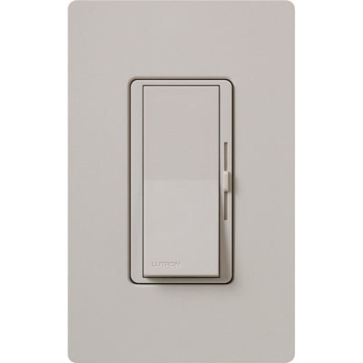 Lutron Diva 0-10V Dimmer Switch, 8A, 50mA Sink, Single-Pole/3-Way, No Neutral Required, 120V, DVSCSTV-TP, Taupe
