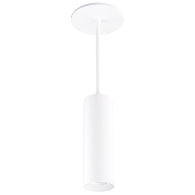 Elco Lighting Koto Sylo 2" Low Voltage Pendant, 9W, 2700K, CRI90, 24V DC, All Black, E25PB-0824D27