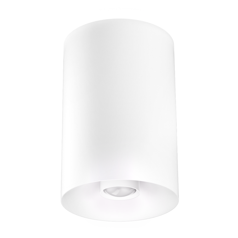 Elco Lighting Sylo Surface Mount, 4" Koto Focus Module, 10.5W, 3000K, CRI95+, Triac/ELV, E42AB0935D