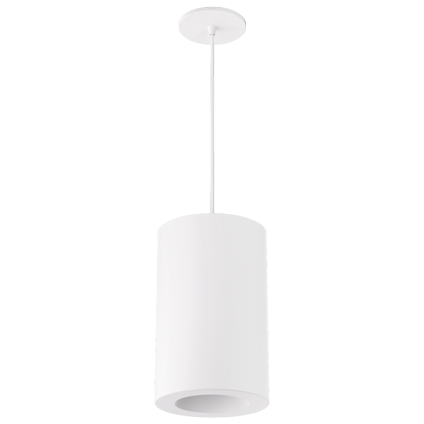 Elco Lighting Ply Sylo Pendant, 6", 14/18/24W, CCT Selectable, CRI90, 120/277V, Triac/0-10V Dimming, EPD-6
